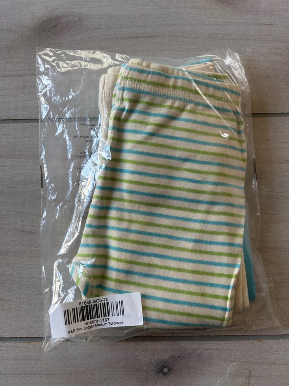 NWT Hanna Andersson 3 Pack Organic Cotton Leggings - Picture 2 of 3